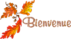 Gif animé bienvenue automne